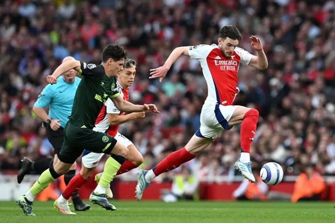 Giá trị gia tăng của Rice cho Arsenal